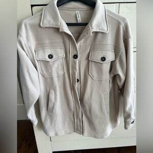 Zanana Cream Lightweight Jacket
